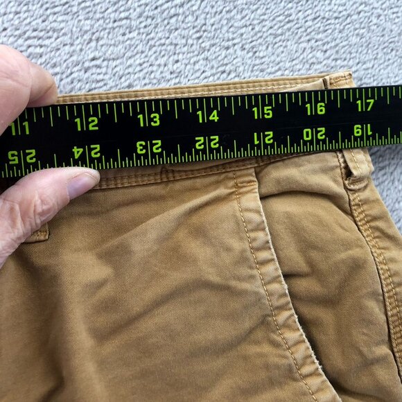 American Eagle Mens Shorts Size 32 Khaki Chino Casual Slim Next Level Flex - Picture 5 of 14